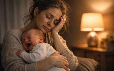 Dein Baby schreit jeden Abend zur gleichen Zeit? Das ist kein Zufall