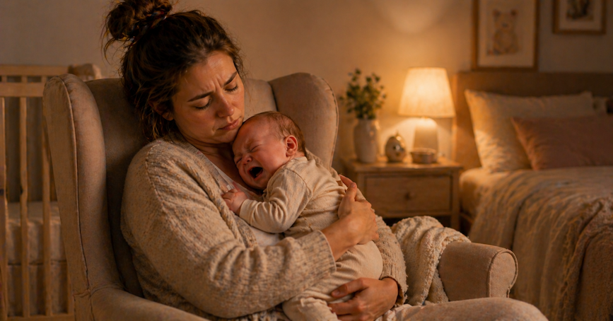 Warum dein Baby abends unruhiger ist als tagsüber