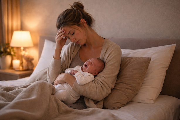 Warum sich jeder Abend mit deinem Baby gleich schwer anfühlt