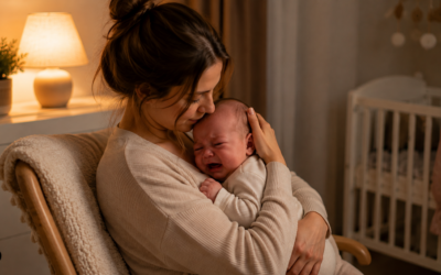 Baby schreit beim Einschlafen