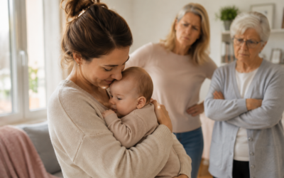 Warum liebevolle Nähe dein Baby nicht verwöhnt – auch wenn andere das behaupten